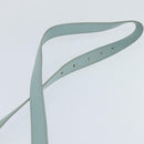 LOEWE Shoulder Bag Leather Light Blue Auth 147733-8