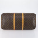 LOUIS VUITTON Monogram Keepall 55 Boston Bag M41424 LV Auth 147753-5