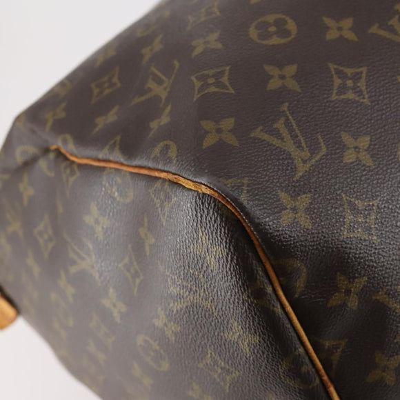 LOUIS VUITTON Monogram Keepall 55 Boston Bag M41424 LV Auth 147753