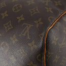 LOUIS VUITTON Monogram Keepall 55 Boston Bag M41424 LV Auth 147753-16