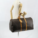 LOUIS VUITTON Monogram Keepall 55 Boston Bag M41424 LV Auth 147753-24