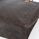 LOUIS VUITTON Monogram Sac Plat Hand Bag M51140 LV Auth 147755-9