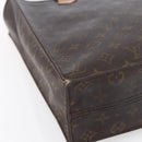 LOUIS VUITTON Monogram Sac Plat Hand Bag M51140 LV Auth 147755-14
