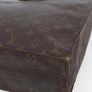 LOUIS VUITTON Monogram Sac Plat Hand Bag M51140 LV Auth 147755-15
