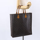 LOUIS VUITTON Monogram Sac Plat Hand Bag M51140 LV Auth 147755-20