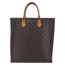 LOUIS VUITTON Monogram Sac Plat Hand Bag M51140 LV Auth 147755-13
