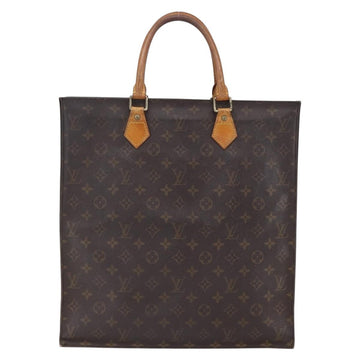 LOUIS VUITTON Monogram Sac Plat Hand Bag M51140 LV Auth 147755 - 0