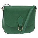 LOUIS VUITTON Epi Saint Cloud GM Shoulder Bag Green M52194 LV Auth 147758-1
