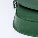 LOUIS VUITTON Epi Saint Cloud GM Shoulder Bag Green M52194 LV Auth 147758-14