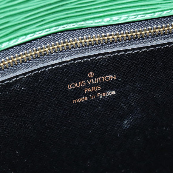 LOUIS VUITTON Epi Saint Cloud GM Shoulder Bag Green M52194 LV Auth 147758