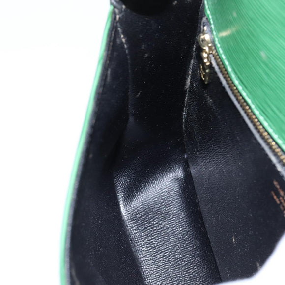 LOUIS VUITTON Epi Saint Cloud GM Shoulder Bag Green M52194 LV Auth 147758