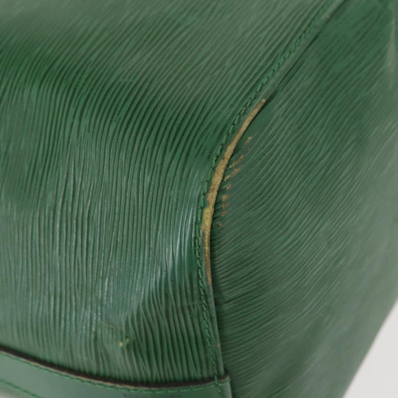 LOUIS VUITTON Epi Petit Noe Shoulder Bag Green M44104 LV Auth 147759