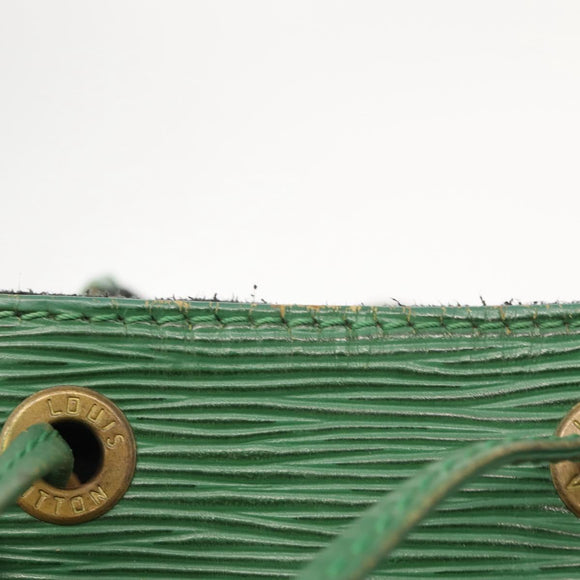 LOUIS VUITTON Epi Petit Noe Shoulder Bag Green M44104 LV Auth 147759