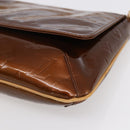 LOUIS VUITTON Monogram Vernis Thompson Street Bag Bronze M91124 LV Auth 147761-15