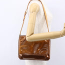 LOUIS VUITTON Monogram Vernis Thompson Street Bag Bronze M91124 LV Auth 147761-22