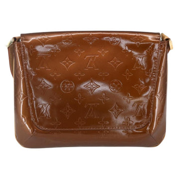 LOUIS VUITTON Monogram Vernis Thompson Street Bag Bronze M91124 LV Auth 147761 - 0