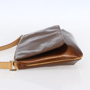 LOUIS VUITTON Monogram Vernis Thompson Street Bag Bronze M91124 LV Auth 147761-3