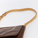 LOUIS VUITTON Monogram Vernis Thompson Street Bag Bronze M91124 LV Auth 147761-14