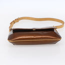 LOUIS VUITTON Monogram Vernis Thompson Street Bag Bronze M91124 LV Auth 147761-5