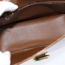 LOUIS VUITTON Monogram Vernis Christie GM Bag Bronze M91107 LV Auth 147762-11