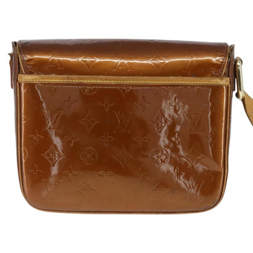 LOUIS VUITTON Monogram Vernis Christie GM Bag Bronze M91107 LV Auth 147762 - 0