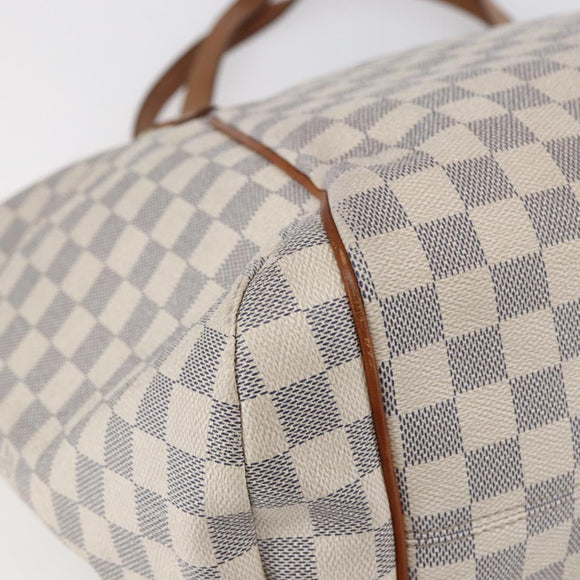 LOUIS VUITTON Damier Azur Totally GM Tote Bag N51263 LV Auth 147766