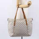 LOUIS VUITTON Damier Azur Totally GM Tote Bag N51263 LV Auth 147766-24