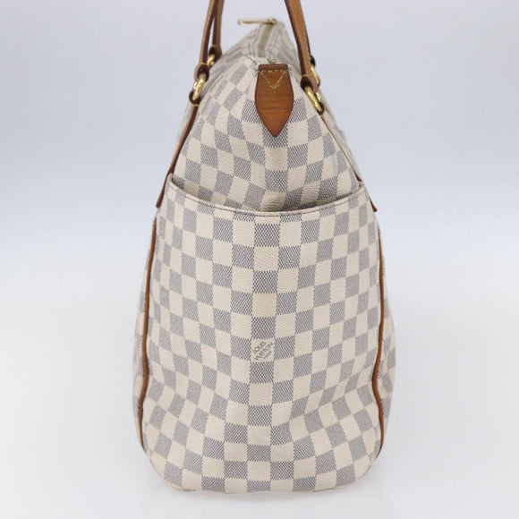 LOUIS VUITTON Damier Azur Totally GM Tote Bag N51263 LV Auth 147766