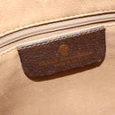 GUCCI GG Supreme Web Sherry Line Bag PVC Beige Gold 40 02 088 Auth 147770-15