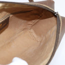 GUCCI GG Supreme Web Sherry Line Bag PVC Beige Gold 40 02 088 Auth 147770-17