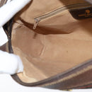 GUCCI GG Supreme Web Sherry Line Bag PVC Beige Gold 40 02 088 Auth 147770-18