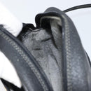 GUCCI GG Supreme Shoulder Bag PVC Black Gold 116 02 607 Auth 147775-19