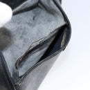 GUCCI GG Supreme Shoulder Bag PVC Black Gold 116 02 607 Auth 147775-21