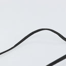 GUCCI GG Supreme Shoulder Bag PVC Black Gold 116 02 607 Auth 147775-8