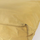 PRADA Tote Bag Nylon Yellow Silver Auth 147784-16