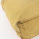 PRADA Tote Bag Nylon Yellow Silver Auth 147784-9