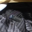PRADA Tote Bag Nylon Yellow Silver Auth 147784-19
