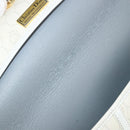 Christian Dior Honeycomb Canvas Chain Shoulder Bag PVC White Gold Auth 147788-17