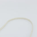 Christian Dior Honeycomb Canvas Chain Shoulder Bag PVC White Gold Auth 147788-8