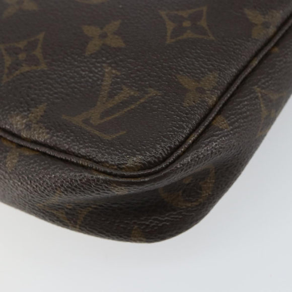 LOUIS VUITTON Monogram Pochette Accessoires Pouch M51980 LV Auth 147796