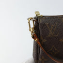 LOUIS VUITTON Monogram Pochette Accessoires Pouch M51980 LV Auth 147796-9