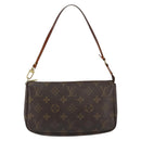 LOUIS VUITTON Monogram Pochette Accessoires Pouch M51980 LV Auth 147796-13