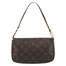 LOUIS VUITTON Monogram Pochette Accessoires Pouch M51980 LV Auth 147796-2
