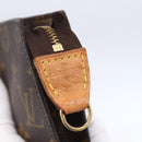 LOUIS VUITTON Monogram Bucket GM Accessory Pouch LV Auth 147797-8