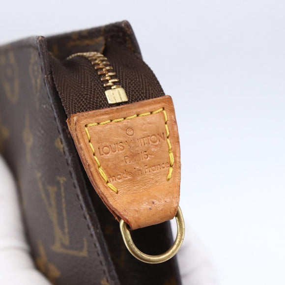 LOUIS VUITTON Monogram Bucket GM Accessory Pouch LV Auth 147797