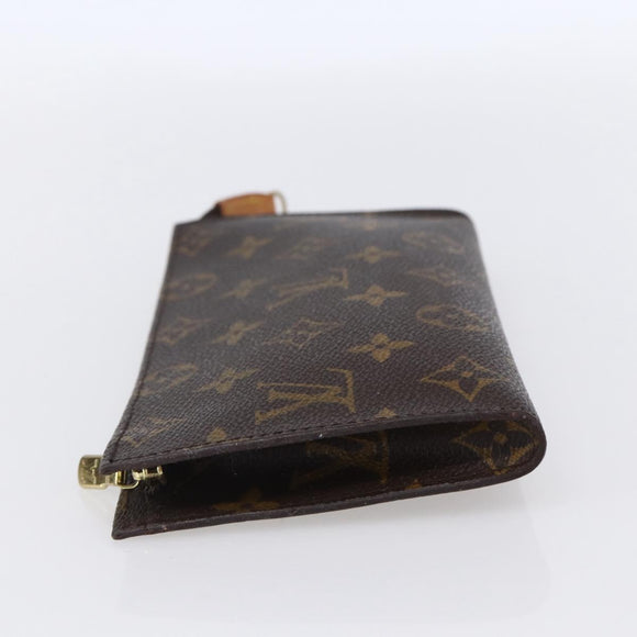 LOUIS VUITTON Monogram Bucket GM Accessory Pouch LV Auth 147797