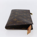 LOUIS VUITTON Monogram Bucket GM Accessory Pouch LV Auth 147797-4