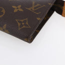 LOUIS VUITTON Monogram Bucket GM Accessory Pouch LV Auth 147797-7
