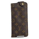 LOUIS VUITTON Monogram Etui Lunette MM Glasses Case M66544 LV Auth 147798-1