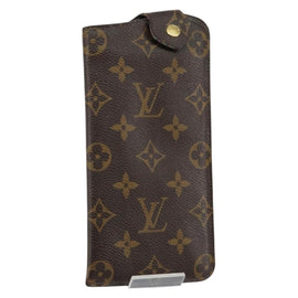 LOUIS VUITTON Monogram Etui Lunette MM Glasses Case M66544 LV Auth 147798